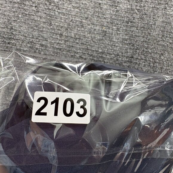 VTG 80s Liz Claiborne Blouse 6 Navy Gold Buttons Military Tailored Structured - Picture 15 of 15